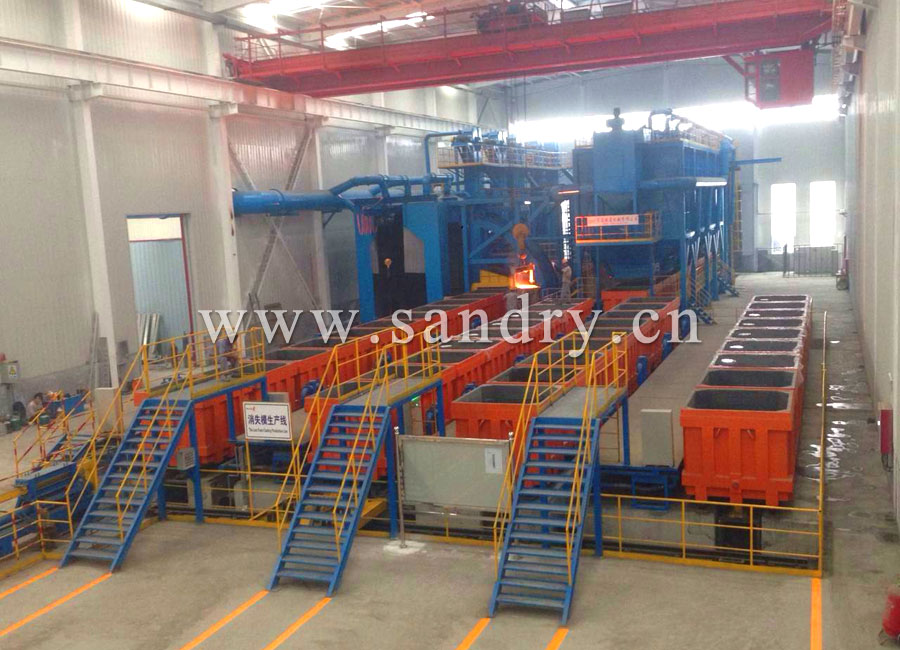 隐没模自动出产线